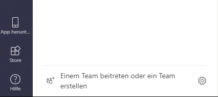 Neues Team erstellen