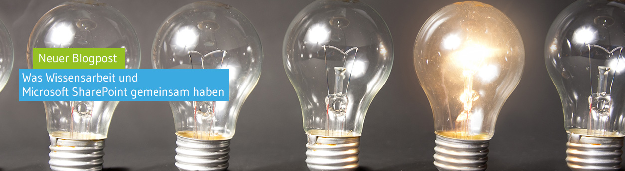 Wissensarbeit und Microsoft SharePoint